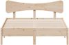 vidaXL Massivholzbett ohne Matratze 135x190 cm Kiefernholz 3328247 Bild 4
