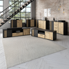 CARDIGAN TV-Unterschrank, Dekor M624 Black (Z12), Artisan Oak (D/78) Bild 2