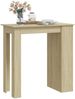 Bartisch mit Regal Sonoma-Eiche 102 x 50 x 103,5 cm Spanplatte [809470] Bild 3