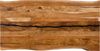 Baumtisch Akazie 240x100x74 natur lackiert / Epoxid schwarz, Kreuzgestell anthrazit matt EPOXY Bild 4