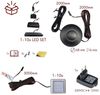kalb Unterschrankleuchte LED Vitrinenleuchte 3000K 1-10er Set 12V Fußschalter, Unterbauleuchte, 6er Set, Warmweiß Bild 4