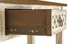 Konsolentisch Mango / Akazie 120x40x76 weiß gewachst CASTLE-ANTIK #225 Bild 5