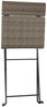 vidaXL Bistrostühle 8 Stk. Klappbar Grau Poly Rattan und Stahl 3152120 Bild 5