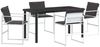 vidaXL Garten Essgruppe 5 pcs Weiß 140 x 70 x 73 cm 3379339 Bild 2