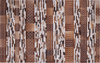 Teppich Kuhfell braun 160x230 cm Patchwork Kurzflor HEREKLI Bild 4
