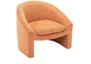Vente-unique - OSSANA Sessel Stoff Rot - B 74 cm x H 74 cm x L 83 cm Bild 4