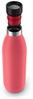 Emsa 'Bludrop' Isolier-Trinkflasche mit Quick-Press Verschluss, Edelstahl Koralle, 0,7l Bild 3