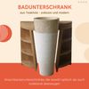 Waschbeckenunterschrank Laxa aus Teakholz - Breite vom Unterschrank: 90 cm Bild 3