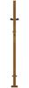 vidaXL Gartentor 100x125 cm Cortenstahl Bambus-Design 153240 Bild 5