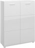 Schuhschrank Mestre / Merano, Holzwerkstoff, Weiß, 90 x 120 x 36 cm Bild 4