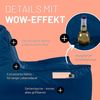 Lumaland Sitzsack-Lounge In-& Outdoor 380l navyblau mit Flaschenhalter Bild 4