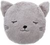 Dekokissen Kuschelkissen Kinder Kissen Bär Katze Hase Tiger Reh Kinderzimmer Deko, Kissenhülle mit Füllung Bild 3