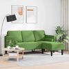 vidaXL Sofa Set mit Kissen Hellgrün Polyester 42001928 Bild 3