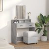 vidaXL Schminktisch Beton Grau 79 x 41 x 140 cm Holzwerkstoff 865139 Bild 4