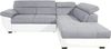 COTTA Ecksofa Speedway L-Form, mit Kopfteilverstellung, wahlweise mit Bettfunktion und Bettkasten Bild 2