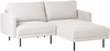 Linksseitiges Ecksofa BREDA Stoff Helles Beige Linksseitig Bild 4