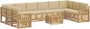 vidaXL Outdoor-Sofagarnitur 8 pcs Weiß und Beige 59 x 59 x 37 cm 3392618 Bild 2