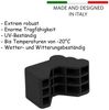 BigDean Blumentopfuntersetzer 20x Blumentopf Füßchen Anthrazit Pflanzkübel Untersetzer extra stabi, Zubehör für Pflanztöpfe, Set, 20-tlg, Robuste, Standhafte, Füßchen für Blumentöpfe, Kübel und mehr Bild 3