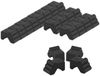 BigDean Blumentopfuntersetzer 20x Blumentopf Füßchen Anthrazit Pflanzkübel Untersetzer extra stabi, Zubehör für Pflanztöpfe, Set, 20-tlg, Robuste, Standhafte, Füßchen für Blumentöpfe, Kübel und mehr Bild 5