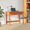 vidaXL Schreibtisch Max Braun 100 x 50 x 78 cm Massives Kiefernholz 870015 Bild 5