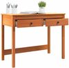 vidaXL Schreibtisch Max Braun 100 x 50 x 78 cm Massives Kiefernholz 870015 Bild 4