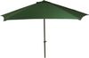 Sonnenschirm THOMAS Ø 300cm 6 Streben Grün Polyester | Gartenschirm Balkonschirm UV-Schutz Bild 3