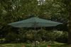 Sonnenschirm THOMAS Ø 300cm 6 Streben Grün Polyester | Gartenschirm Balkonschirm UV-Schutz Bild 2