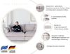 Home affaire Ecksofa Casa XL L-Form, B: 190 cm, 4 Zierkissen, Mega-Sofa, in Cord oder Chenille-Struktur, Federkern Bild 3