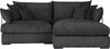 Home affaire Ecksofa Casa XL L-Form, B: 190 cm, 4 Zierkissen, Mega-Sofa, in Cord oder Chenille-Struktur, Federkern Bild 2