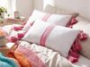 Kissen 2er Set Geometrisches Muster LOVELY Baumwolle 30 x 50 cm Rosa Bild 3