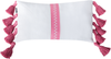 Kissen 2er Set Geometrisches Muster LOVELY Baumwolle 30 x 50 cm Rosa Bild 4