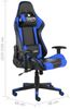 vidaXL Gaming-Stuhl Drehbar Blau PVC [20490] Bild 5