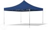 4x4 m Faltpavillon PROFESSIONAL Alu 40mm, Seitenteile mit Panoramafenstern, blau Bild 2
