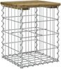 vidaXL Gartenbank aus Gabionen 33x31x42 cm Kiefernholz Imprägniert 834328 Bild 2