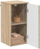 vidaXL Badezimmerschrank Wandmontiert Sonoma-Eiche 30 x 31,5 x 61 cm 883346 Bild 3