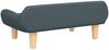 vidaXL Hundebett, Stoff, Dunkelgrau, 24 x 40 x 70 cm Bild 5