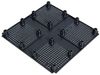 Blumenbeet Hochbeet Gemüsebeet 80x40x26 cm Pflanzbeet Polyrattan Grau Bild 5