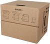 KK Verpackungen Aufbewahrungsbox (Spar-Set, 80 St, 80er-Set), Bücherkartons Umzugskartons Ordnerkartons Braun Bild 2