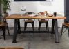 Esstisch Altholz 220x100x76 mehrfarbig lackiert INDUSTRIAL #81 Bild 3