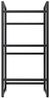 TroniTechnik Regal Getränkekistenregal Stahl schwarz 55 x 32 x 112 cm, 3 Ebenen, 360 kg Belastbarkeit, Flaschenregal, Stabil, platzsparend, vielseitig nutzbar, leicht aufbaubar, langlebig Bild 4