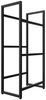 TroniTechnik Regal Getränkekistenregal Stahl schwarz 55 x 32 x 112 cm, 3 Ebenen, 360 kg Belastbarkeit, Flaschenregal, Stabil, platzsparend, vielseitig nutzbar, leicht aufbaubar, langlebig Bild 3