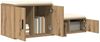 vidaXL Aufbewahrungsschrank 2 pcs Artisan-Eiche 118 x 41 x 40 cm 866666 Bild 3
