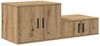 vidaXL Aufbewahrungsschrank 2 pcs Artisan-Eiche 118 x 41 x 40 cm 866666 Bild 5