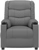 vidaXL Relaxsessel Grau Kunstleder [348045] Bild 3