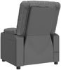 vidaXL Relaxsessel Grau Kunstleder [348045] Bild 5
