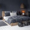 Relaxdays Nachttischlampe mit Touch silber Bild 3