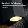 Maxkomfort Außen-Wandleuchte Up & Down Wandlampe GU10, schwarz/weiß/silber, IP44, 1 bis 2-flammig, ohne Leuchtmittel, Modern, IP44 - wetterfest, exkl. Leuchtmittel Bild 3
