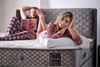 BAMBI YATAK Boxspringbett, Bambi Thermo Control, Bett mit Bettkasten 140x200 160x200 180x200 cm (Matratze mit Topper, 1 x H3 Mittelfest Matratze, 2 x Bettkasten, 1 x Bettkopfteil), Taschenfederkern, Matratzenhöhe: 29 cm Bild 2