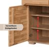 Home affaire Sideboard VETRO in zwei Farben Erhältlich, teilmassiv, 2 Schubladen, 3 Fächer, B/T/H: 100/40/85cm Fronten: Massivholz, Korpus: Melamin, Griffmulden Bild 3