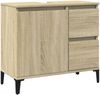 vidaXL Badschrank Sonoma-Eiche 65x33x60 cm Holzwerkstoff 847405 Bild 2